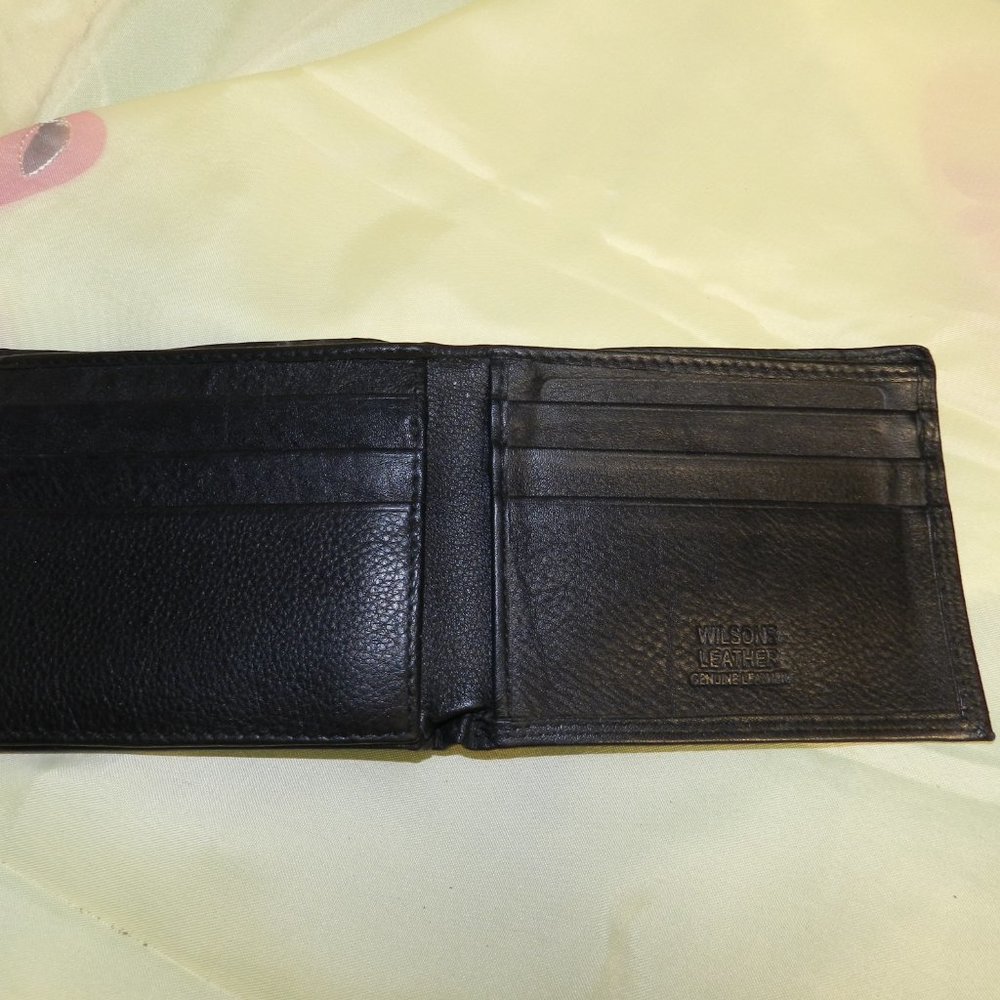 Vintage Wilsons Leather Mens Pelle Wallet like new condition 4.5"×3.5" VERY SOFT